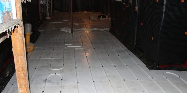 heated floors home renovation