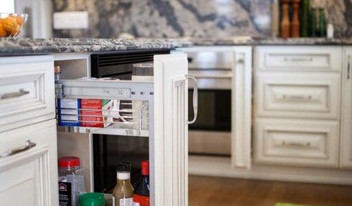 modern kitchen shelves custom home toronto