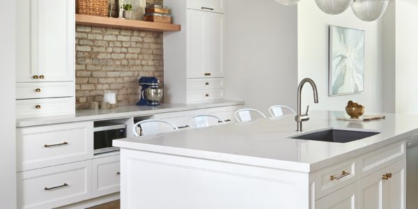 white kitchen custom home toronto