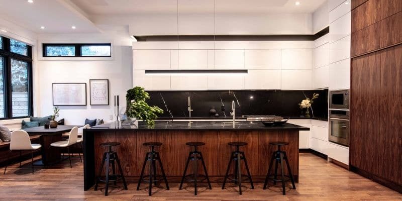 kitchen new design from custom home Toronto